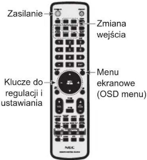 NEC MultiSync ME551 - Wączyc zasilanie monitora i sprzętu zewétrznego - 2