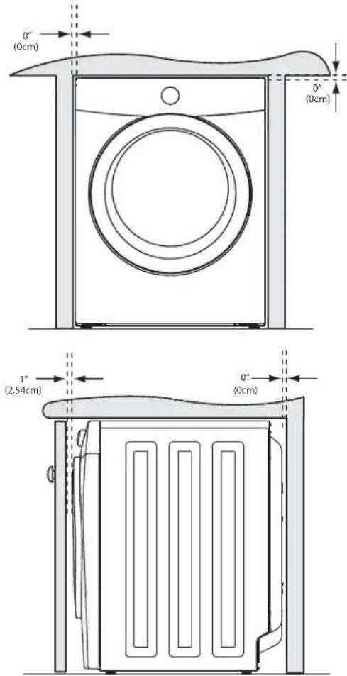 FRIGIDAIRE FAQG7111LW - Instalación en un Nicho o Armario - 2