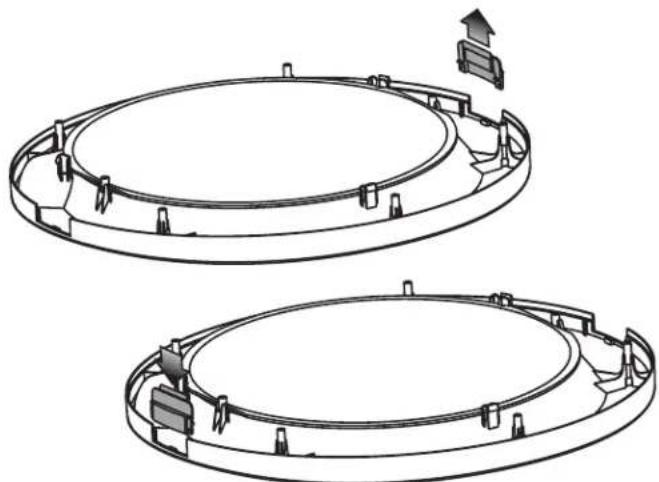 FRIGIDAIRE FAQG7111LW - Reensamblaje de la puerta - 1