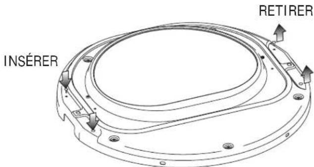 FRIGIDAIRE FAQG7111LW - Inversion de la charnière - 5