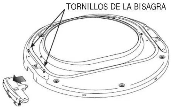 FRIGIDAIRE FAQG7111LW - Inversión de la bisagra - 3