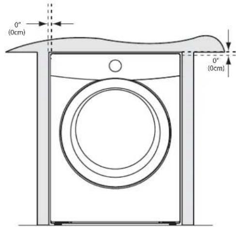 FRIGIDAIRE FAQG7111LW - Installation in a Recess or Closet - 2