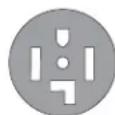 FRIGIDAIRE FAQG7111LW - Receptáculo trifi lar (como NEMA 10-30R) - 1