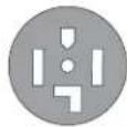 FRIGIDAIRE FAQG7111LW - Electrical connection (non-Canada) - 4 wire cord - 1