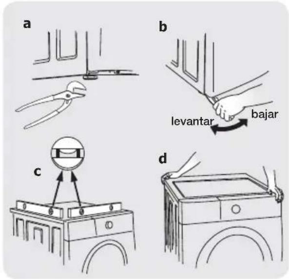 FRIGIDAIRE FAFW3001LW - Nivelación de la lavadora - 1