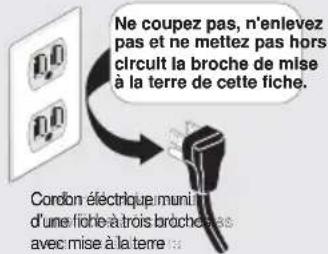 FRIGIDAIRE FFSE5115PW - Conservez ces instructions pour vous y reporter ultérieurement. - 3