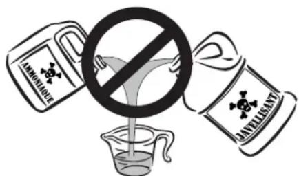 FRIGIDAIRE FAFW3577KN - DANGER de VAPEUR NOCIVE - 1