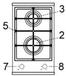 Küppersbusch GMS7651.0E - PLIIDIPLAATIDE KIRJELDUS - 2