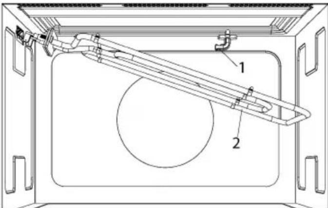 Küppersbusch MR 6330.0S1 - Plafond du four - 1