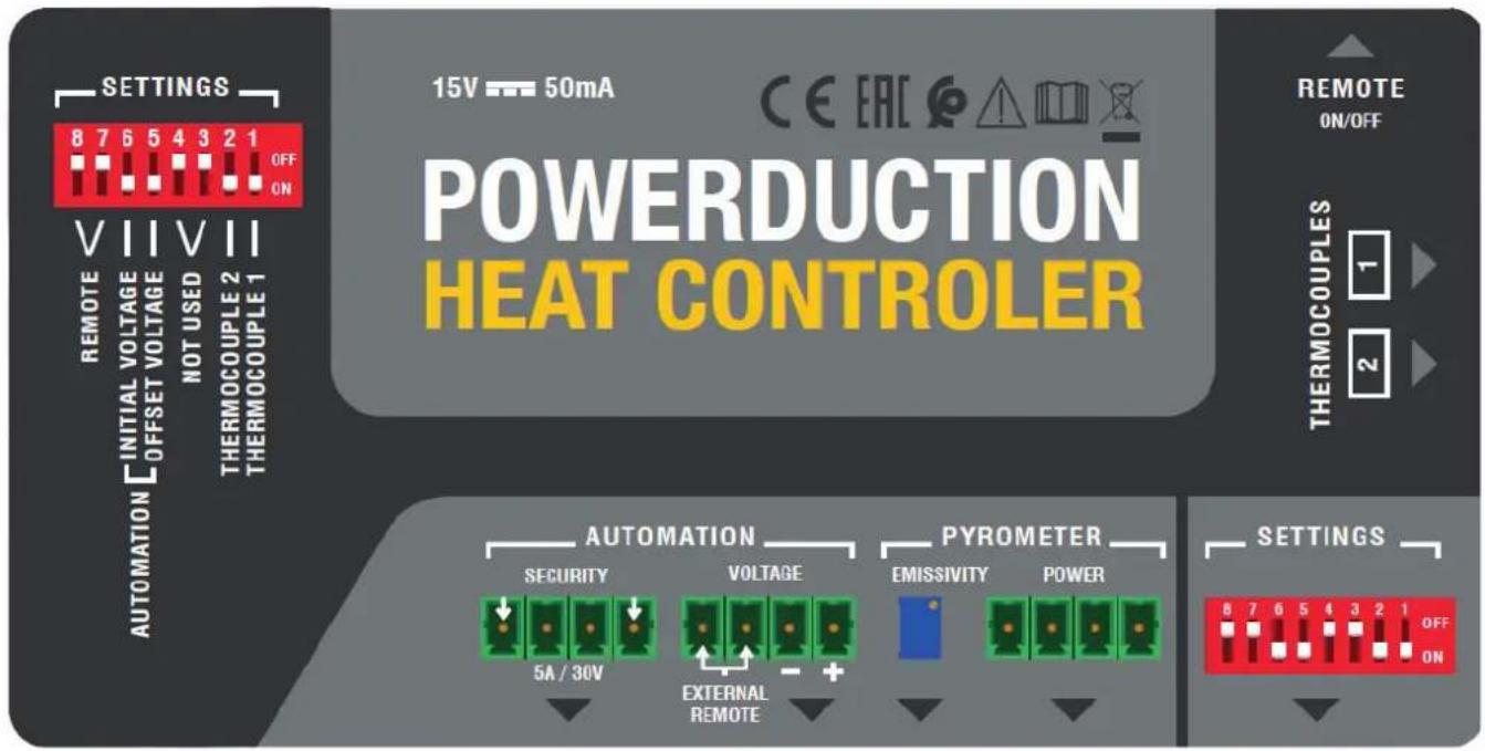 GYS Poweduction Heat Controler - Emissivity adjustment (while heating and staying in the same place on the workpiece) - 3