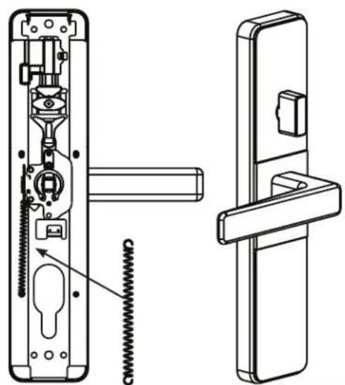 KABA Confidant RFID Kit 2 - 6A- AJUSTER LA MAIN - 5
