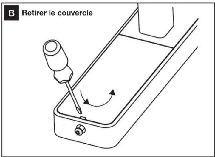 KABA Confidant RFID Kit 2 - Annexe B · Retirer le bloc-piles - 2
