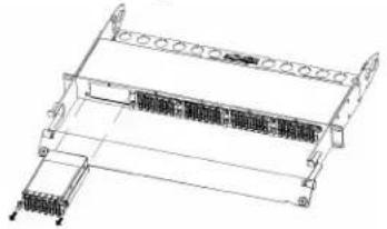 Tripp Lite N482TAP4SM73M8 - Installation des cassettes TAP dans le panneau. - 2