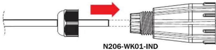 Tripp Lite N455BC01IND - Industrial Keystone Jack Installation (N206-KJ01-IND) - 4