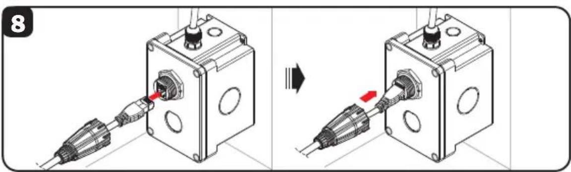 Tripp Lite N206BC01IND - Industrial Bulkhead Coupler Installation (N206-BC01-IND, U325-000-IND, P569-000-FF-IND and N455-BC01-IND) - 3