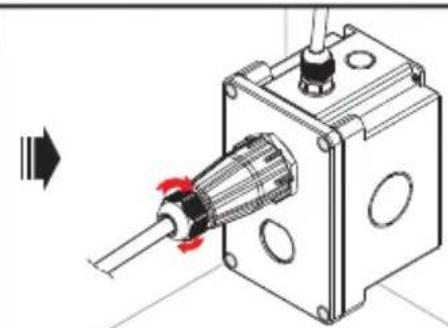 Tripp Lite U325000IND - Installation du coupler de cloison de qualité industrielle (N206-BC01-IND, U325-000-IND, P569-000-FF-IND et N455-BC01-IND) - 3