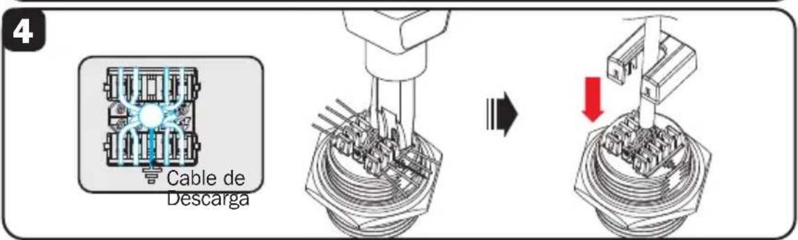 Tripp Lite U325000IND - Instalación de Conector Industrial Keystone (N206-KJ01-IND) - 4