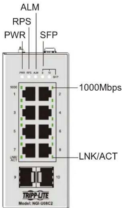 Tripp Lite NGIU08C2POE8 - Optionales Zubehör - 4