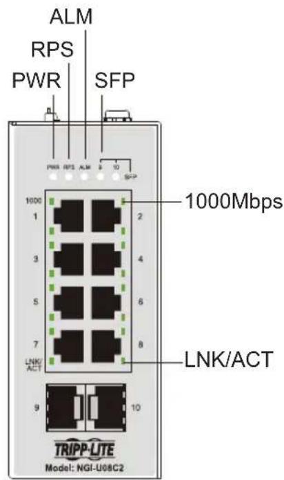 Tripp Lite NGIU08C2POE8 - Aperçu du produit - 4