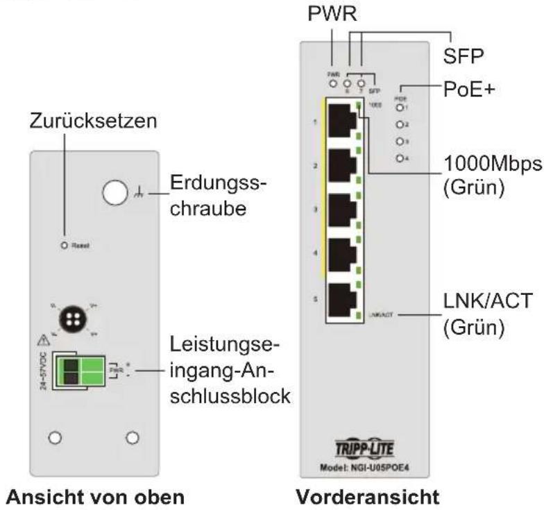 Tripp Lite NGIU08C2POE8 - Optionales Zubehör - 5