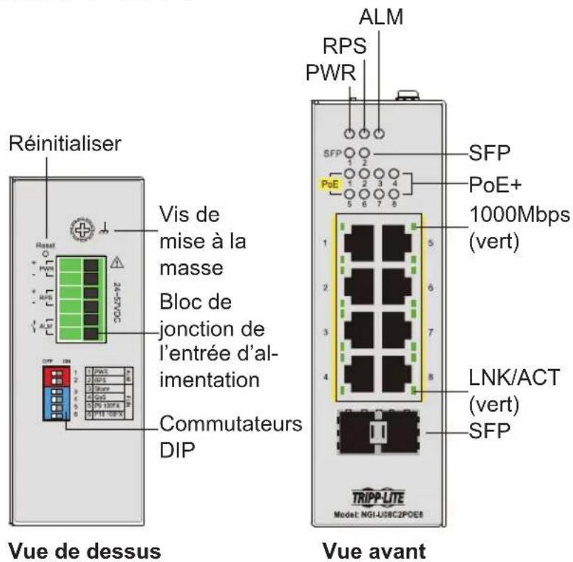Tripp Lite NGIU08C2POE8 - Aperçu du produit - 2