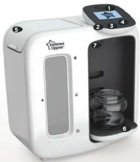 Tommee Tippee Perfect Prep Day & Night - FAMILIARIZZARE CON L'UNITÀ PERFECT PREP - 1