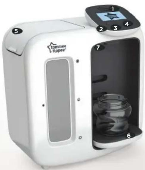 Tommee Tippee Perfect Prep Day & Night - SO MACHEN SIE SICH MIT IHREM PERFECT PREP-GERÄT VERTRAUT - 1