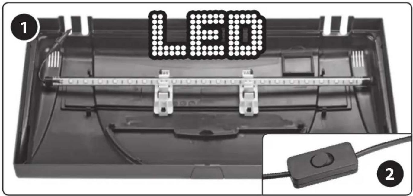 Ferplast Capri 50 LED - CAPRI LED aquariums - 1