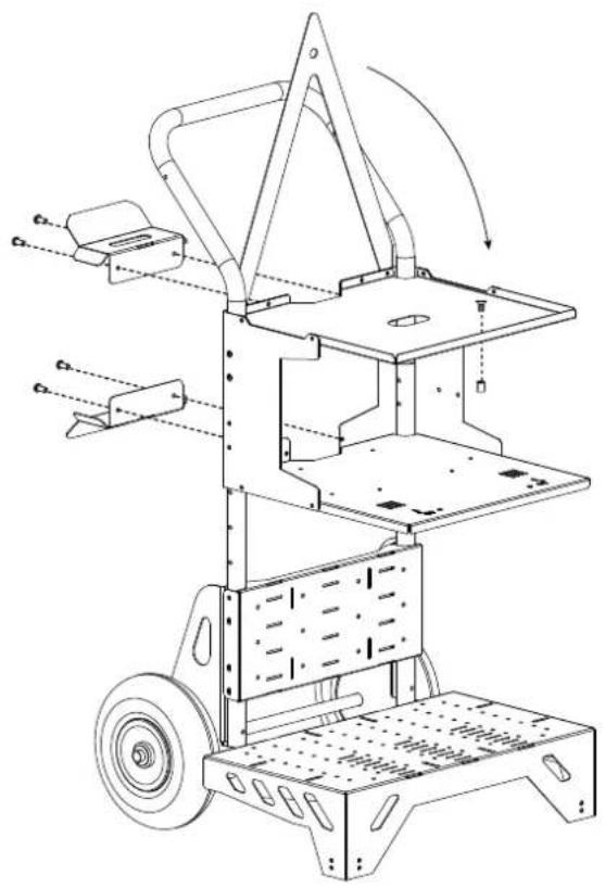 GYS Trolley Startflash 120 - CHARIOT / TROLLEY / FAHRWAGEN / CARRELLO STARTFLASH - 6