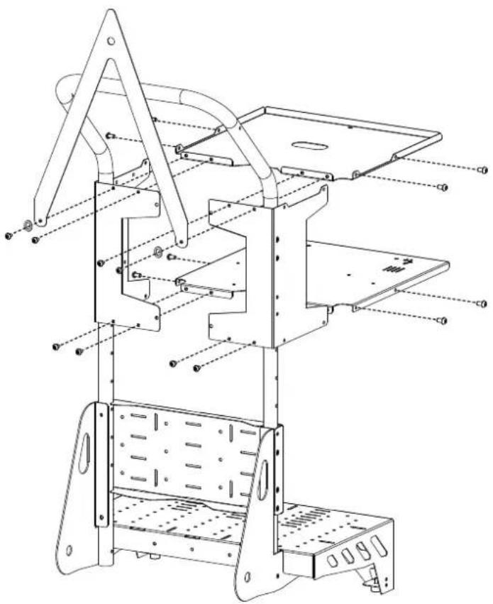 GYS Trolley Startflash 120 - CHARIOT / TROLLEY / FAHRWAGEN / CARRELLO STARTFLASH - 10