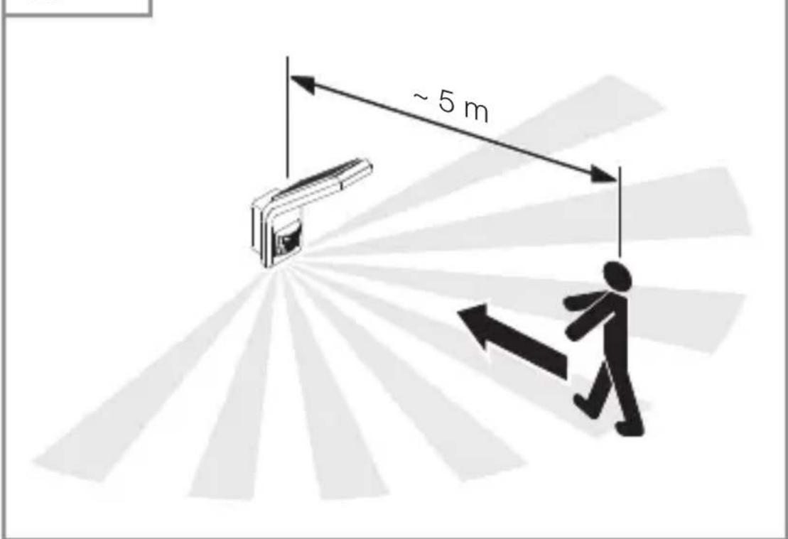 STEINEL XLED Home Slim S - Bewegingsregistratie in de looprichting - 1