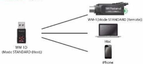 ROLAND WM1D - Fonctionnalités avancées - 1