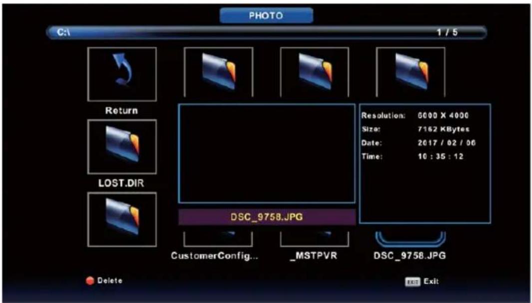 LENCO DVL3242WH - Photo Menu - 1