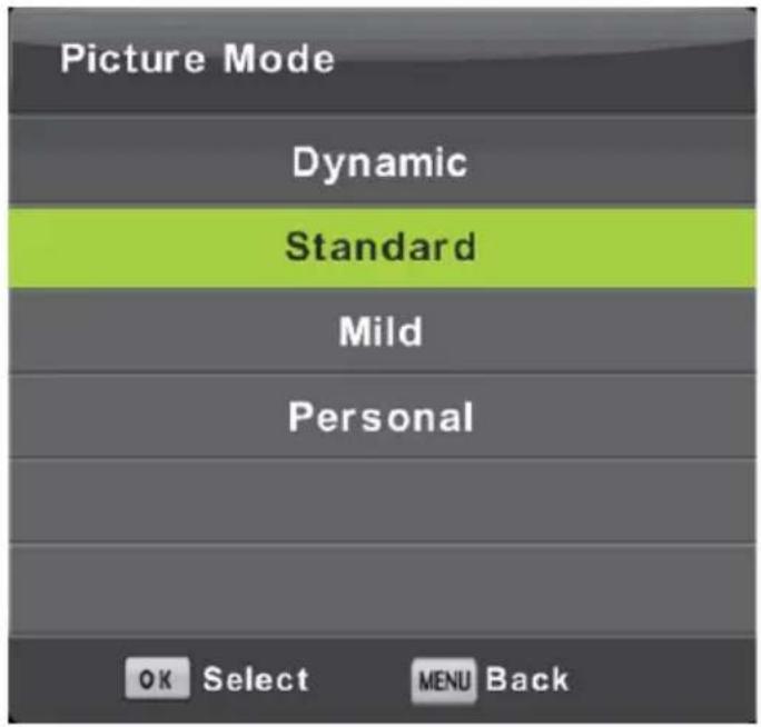 LENCO DVL3242WH - Picture Mode - 1