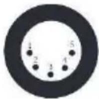 HQ Power HQDB10001 - entrada DMX - 1