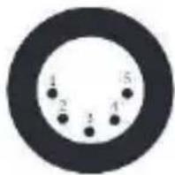 HQ Power HQDB10001 - entrada DMX - 1