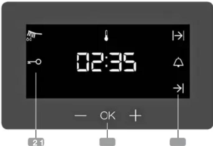Küppersbusch B6330.0S1 - Electronic clock/timer description - 1