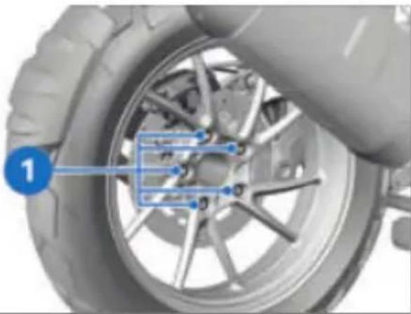 BMW R 1250 GS (2022) - Serrage des vis à un couple de serrage incorrect - 2