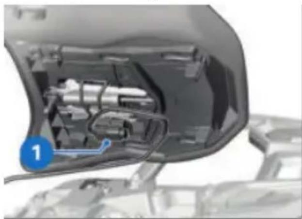 BMW R 1250 GS (2022) - Dépose de la selle passager - 3