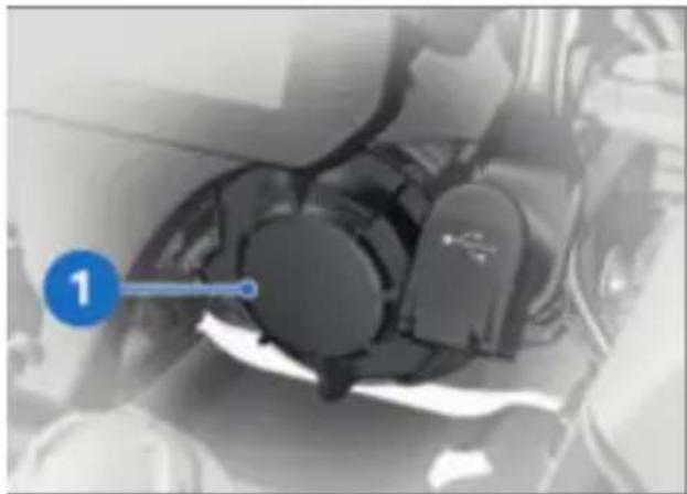 BMW R 1250 GS Adventure (2022) - Remplacement de l'ampoule du feu de croisement et de route - 1