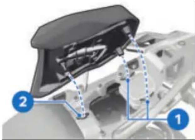 BMW R 1250 GS Adventure (2022) - Pose de la selle passager - 3