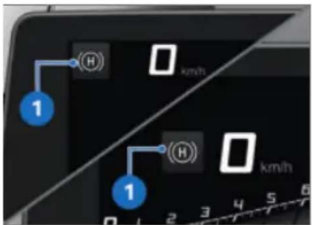 BMW R 1250 RT (2022) - Activer et désactiver le Hill Start Control - 1