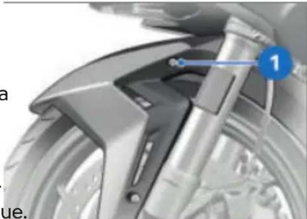 BMW R 1250 RT (2022) - Plaquettes de frein pas au contact du disque de frein - 2