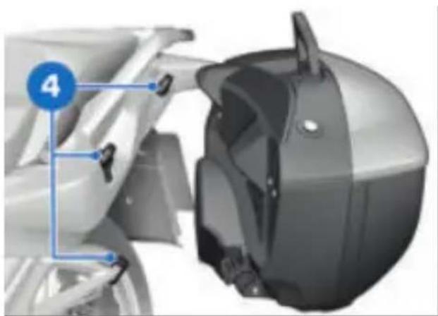 BMW R 1250 RT (2022) - Poser la valise - 1