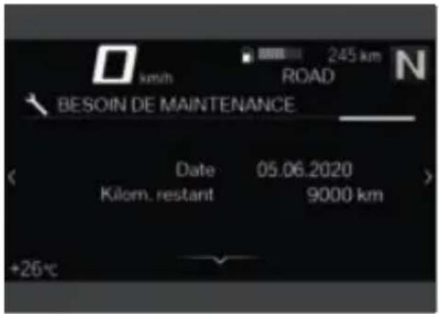 BMW R 1250 RT (2022) - Échéance de service - 1