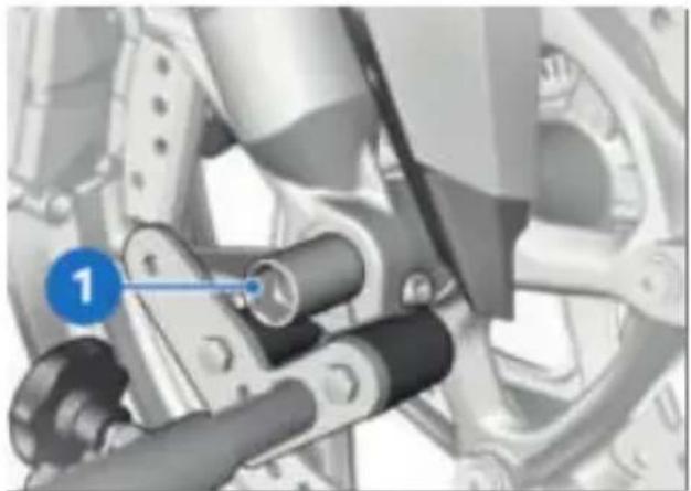 BMW R 1250 RT (2022) - Compression involontaire des plaquettes de frein - 3