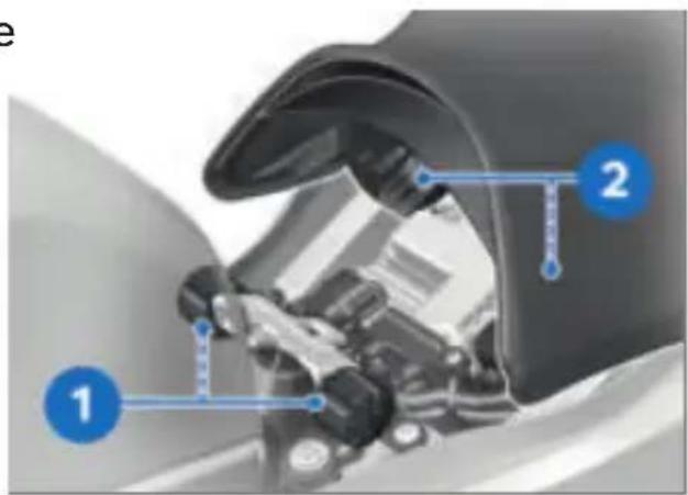 BMW R 1250 RT (2022) - Dépose de la selle pilote - 4
