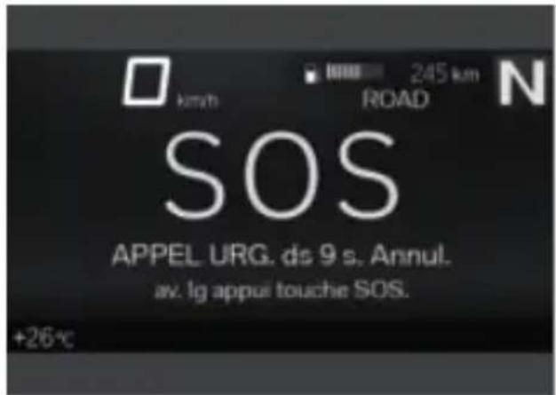 BMW K 1600 GT (2022) - Appel d'urgence en cas de uchute légère - 1