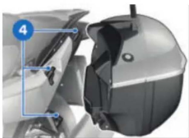 BMW K 1600 GT (2022) - Poser la valise - 1