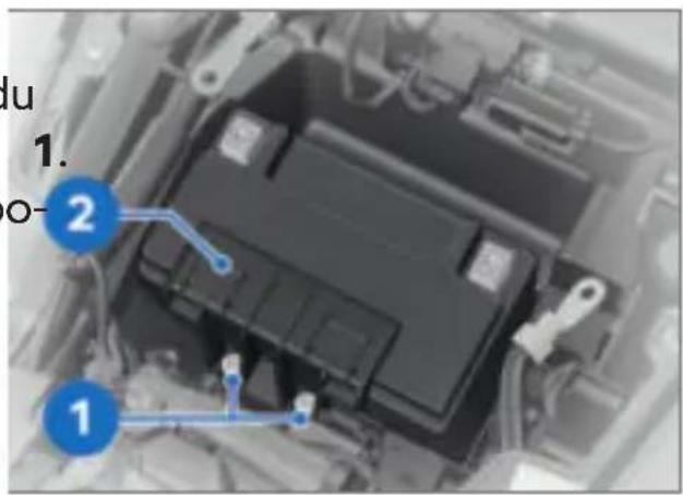 BMW K 1600 GTL (2022) - Connector la batterie à la moto - 1